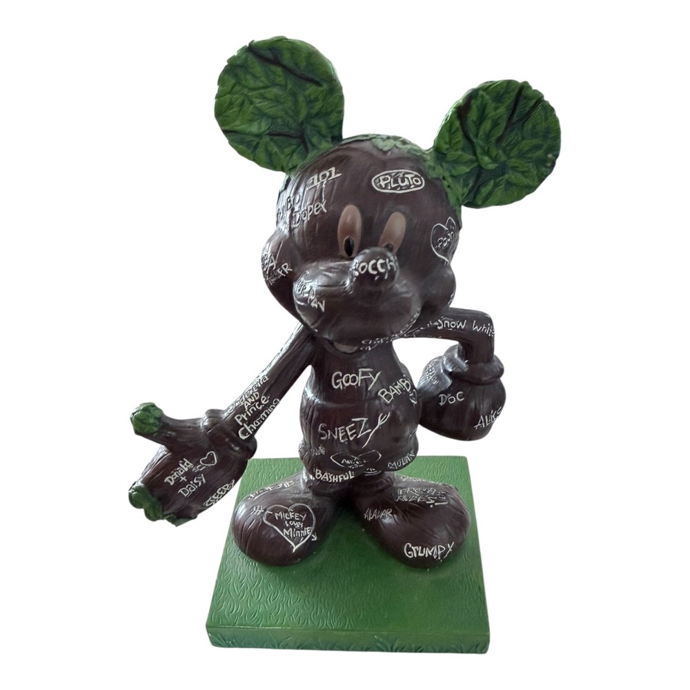 Disney Mickey InspEARations Family Tree Figurine Westland‎ Giftware 17822 Brown